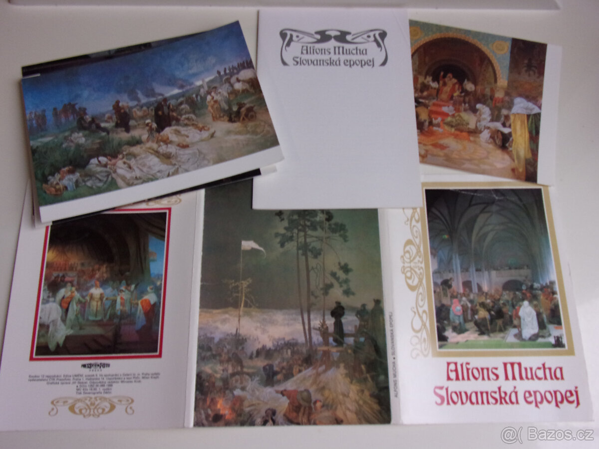 plakáty Mucha ..plus Slovanská epopej...1999 ... - 8