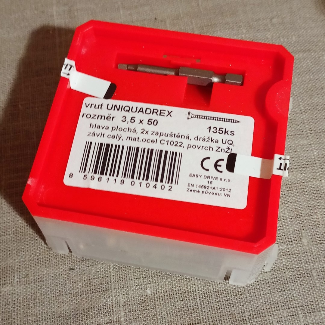 vruty Uniquadrex různé 6x originál balení - 8