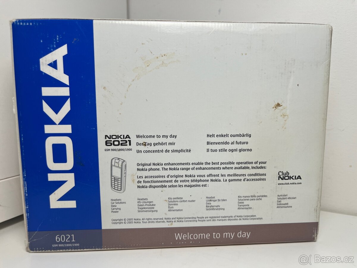 Nokia 6021 s kompletním balením - 8