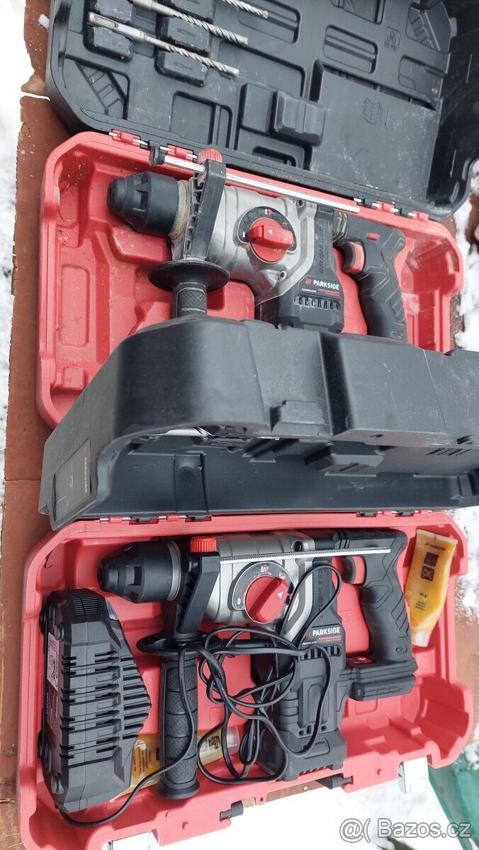 Kombinované kladivo parkside - 8