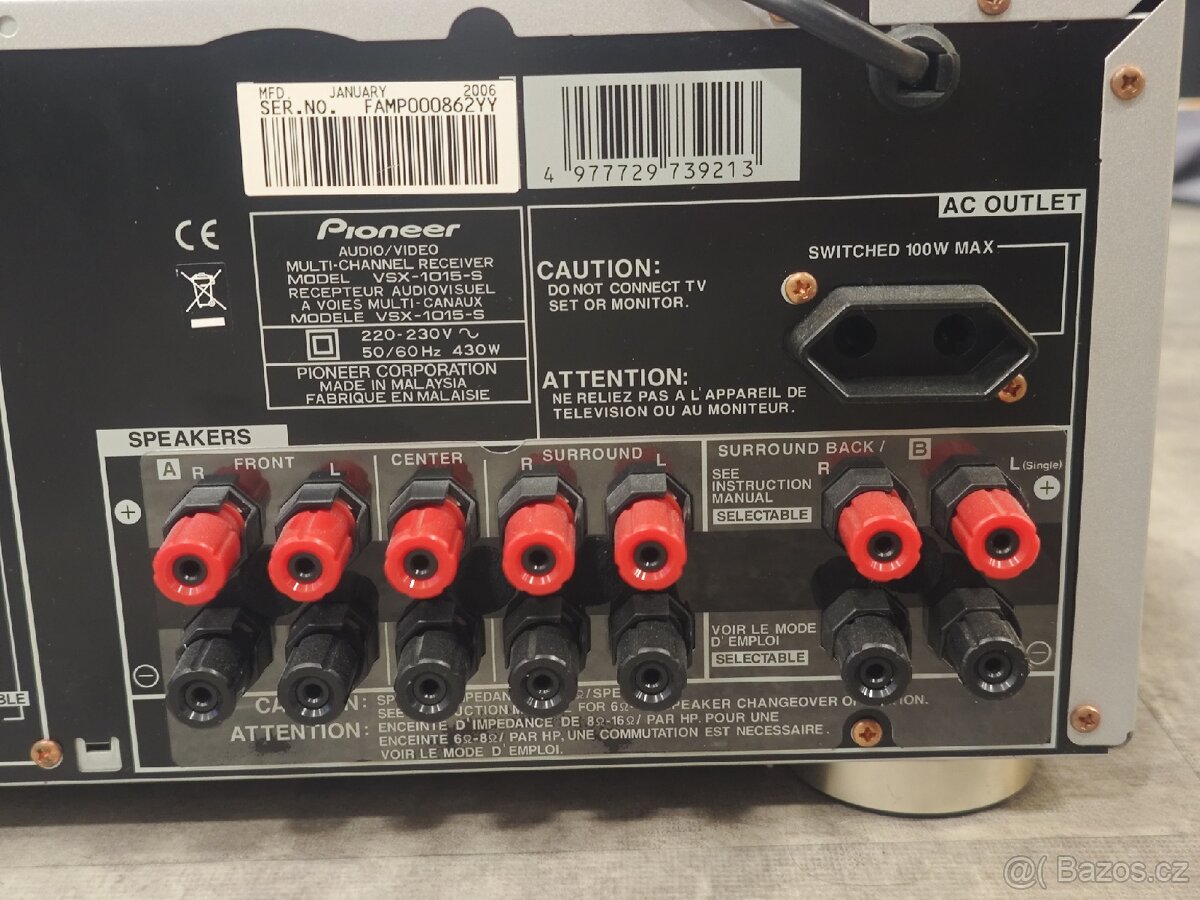 Pioneer VSX-1015 - 8