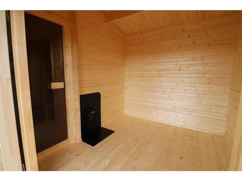 Venkovní finská sauna Molde, terasa, 4,2x3,3m - 8