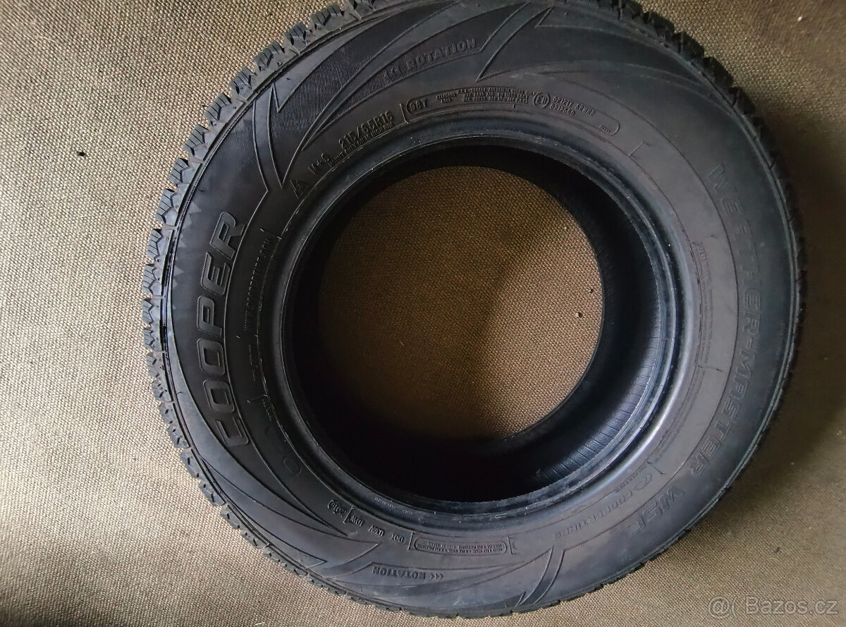 ZIMNÍ PNEU COOPER 215/65/16-4KS - 8
