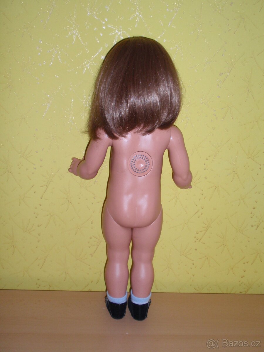 Stará značená panenka v původních šatech a botách - 8