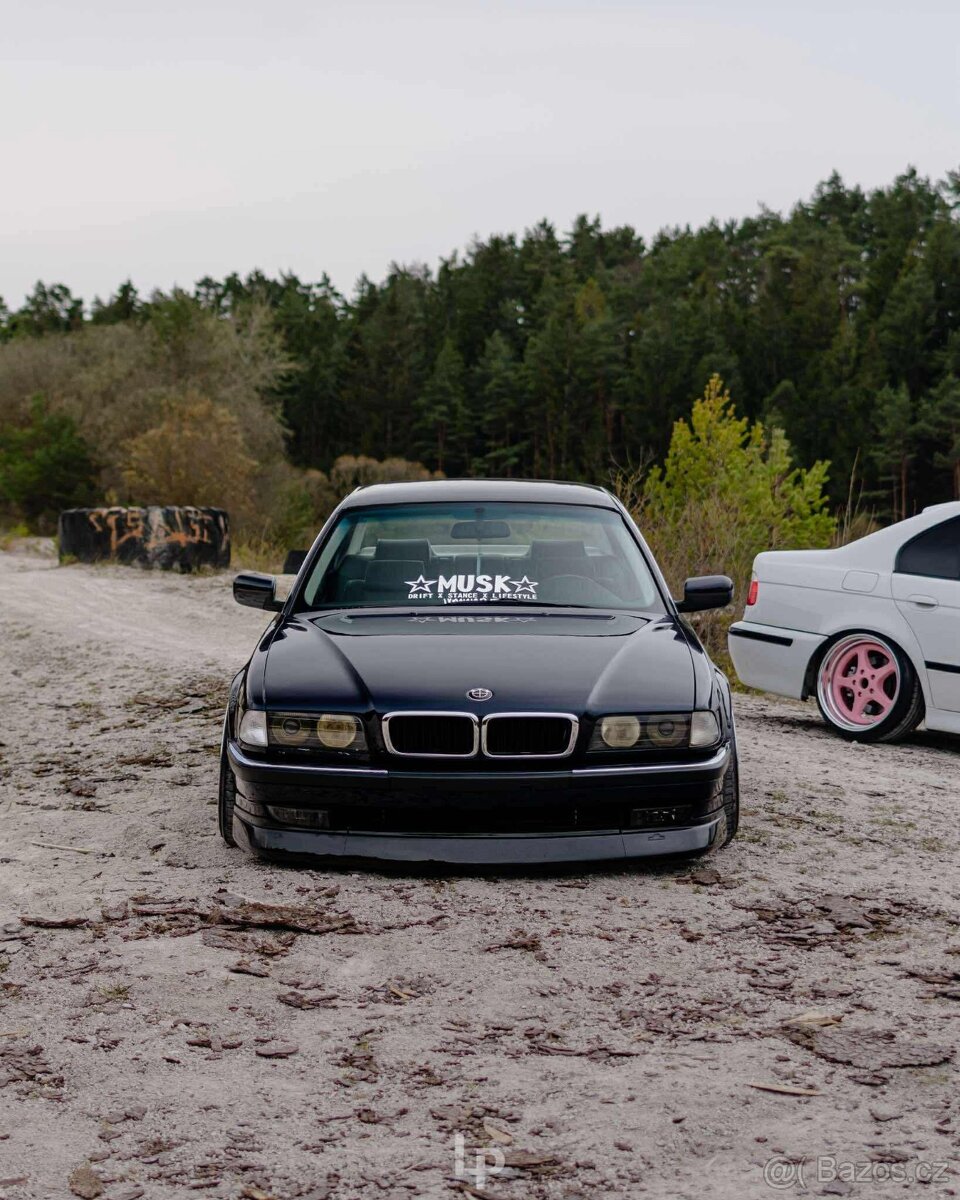 BMW E38 740i drift / stance car (ex Don Musk) - 8