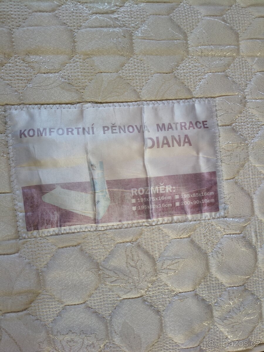 Postele včetně roštů a matrací, - 8