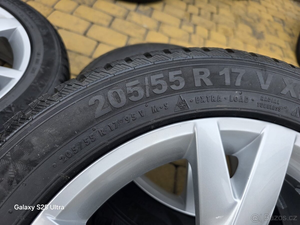Alu kola zimní sada 5x112 17" Škoda Octavia 4 - 8