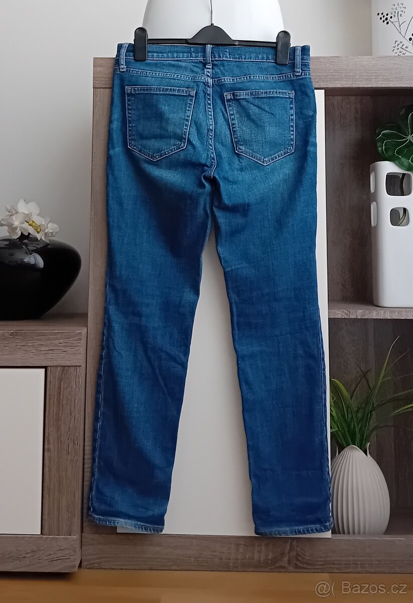 GAP dámské džíny Real Straight vel. M - 8