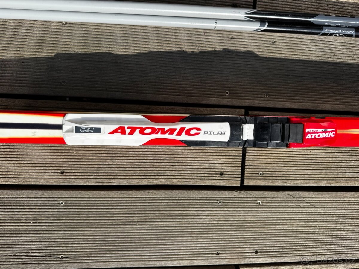 Komplet běžky Atomic 190 + 3x hůlky + mazivo a čistění - 8