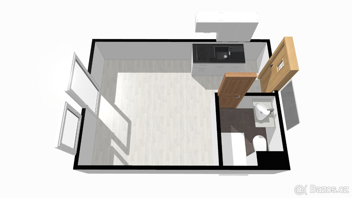 Pronájem garsonky 18m2 - 8