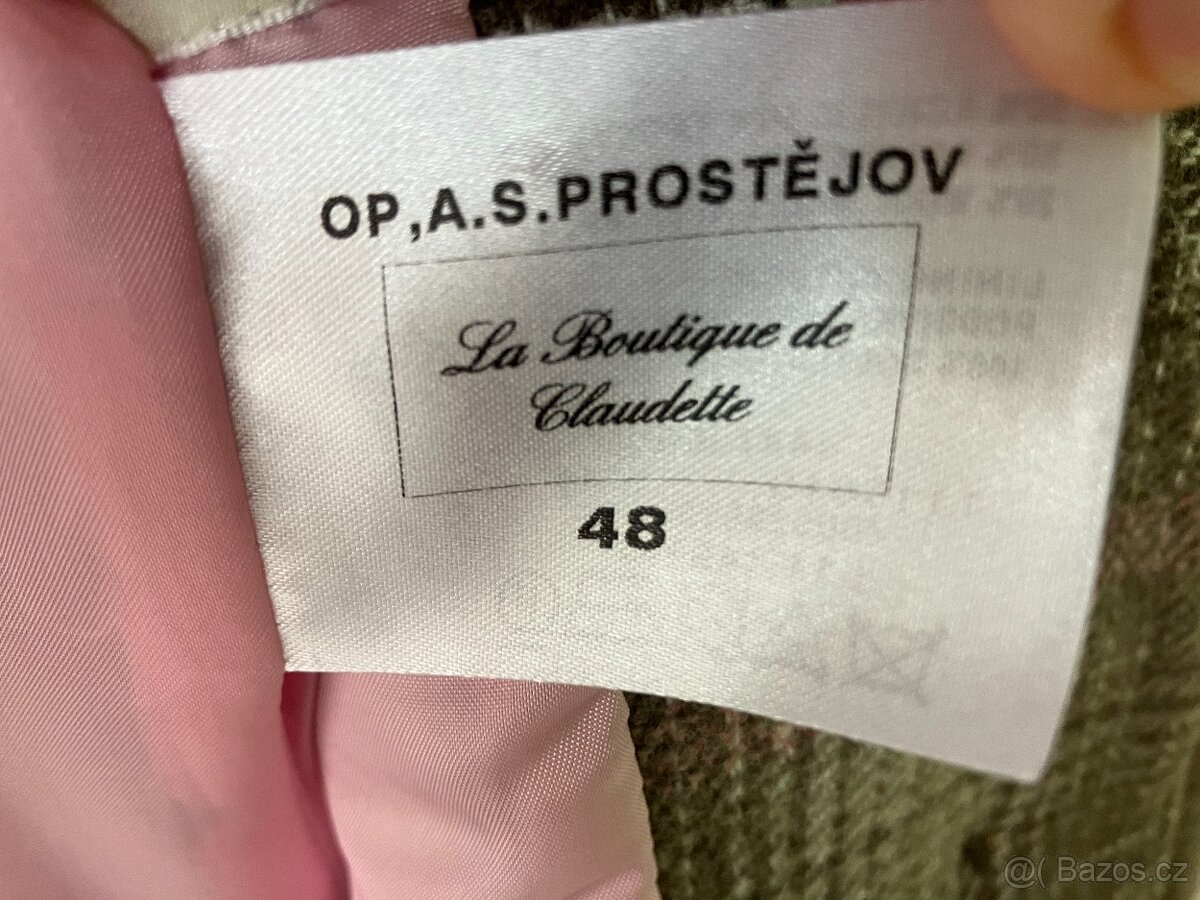 Dámské polovlněné sako. - 8