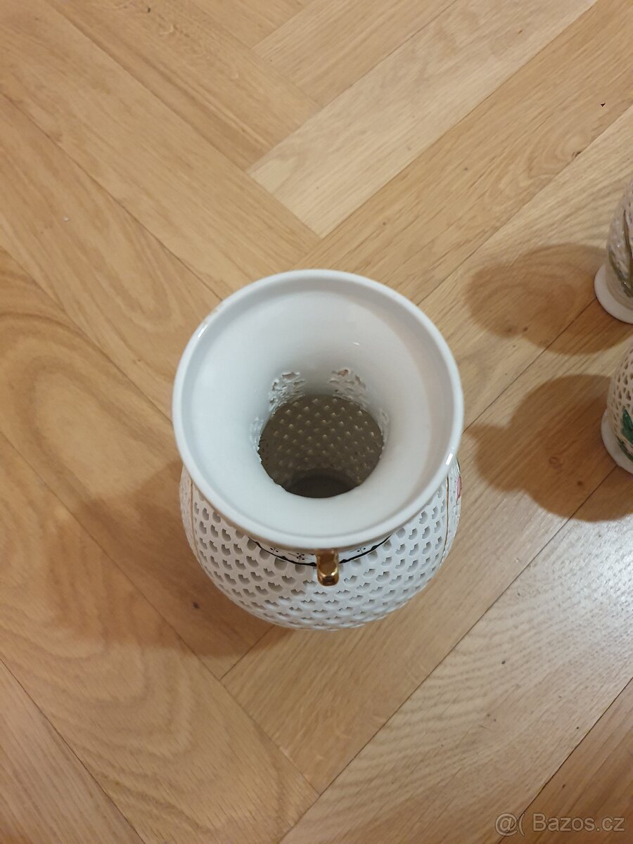 Keramika / porcelán / hrníček / talířek / lžíce - 8