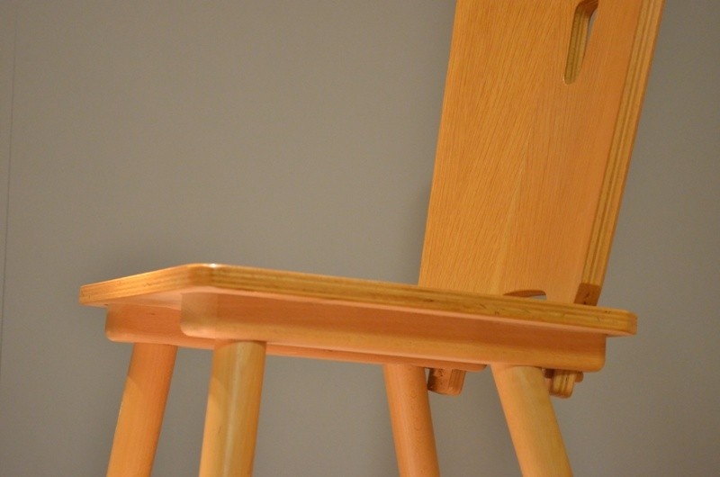 4 x masivní židle Carl Malmsten 1960 - 8