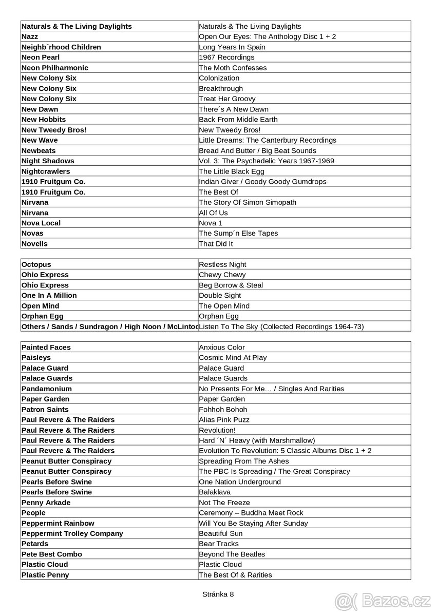 600 originálních CD s hudbou 60. let - 8