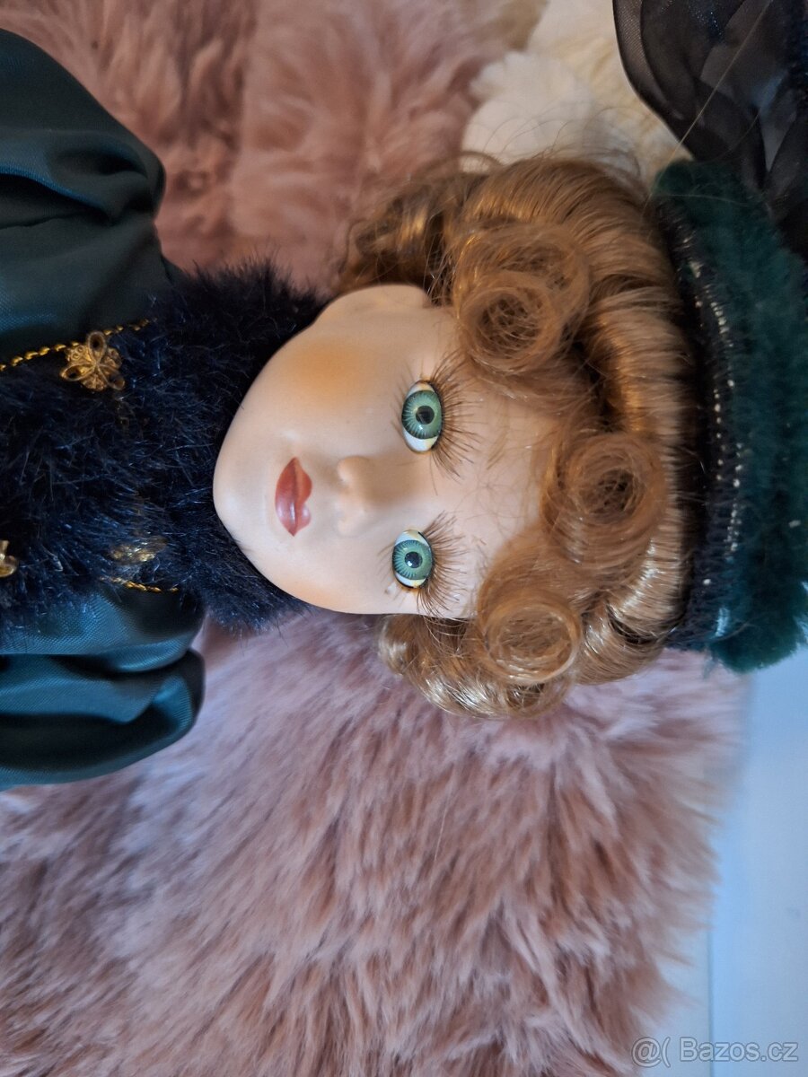Porcelánová panenka 30 cm - 8