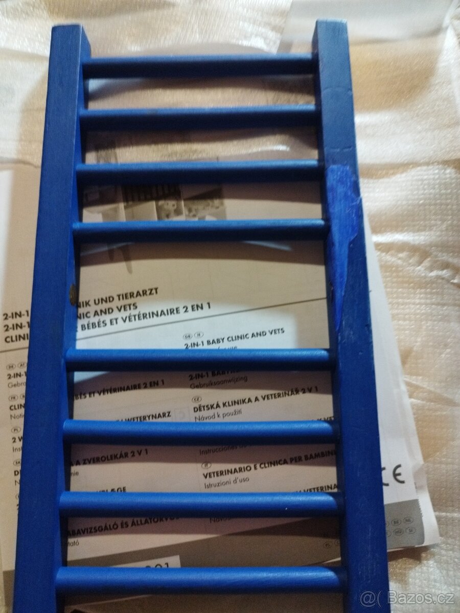Dřevěná dětská klinika pro zvířátka 2 v 1 dětský lékař - 8
