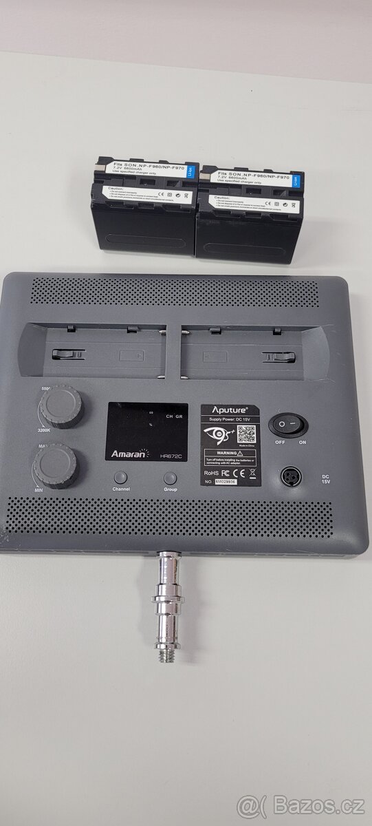 Přenosné LED panelové světlo Aputure Amaran HR672C - 8