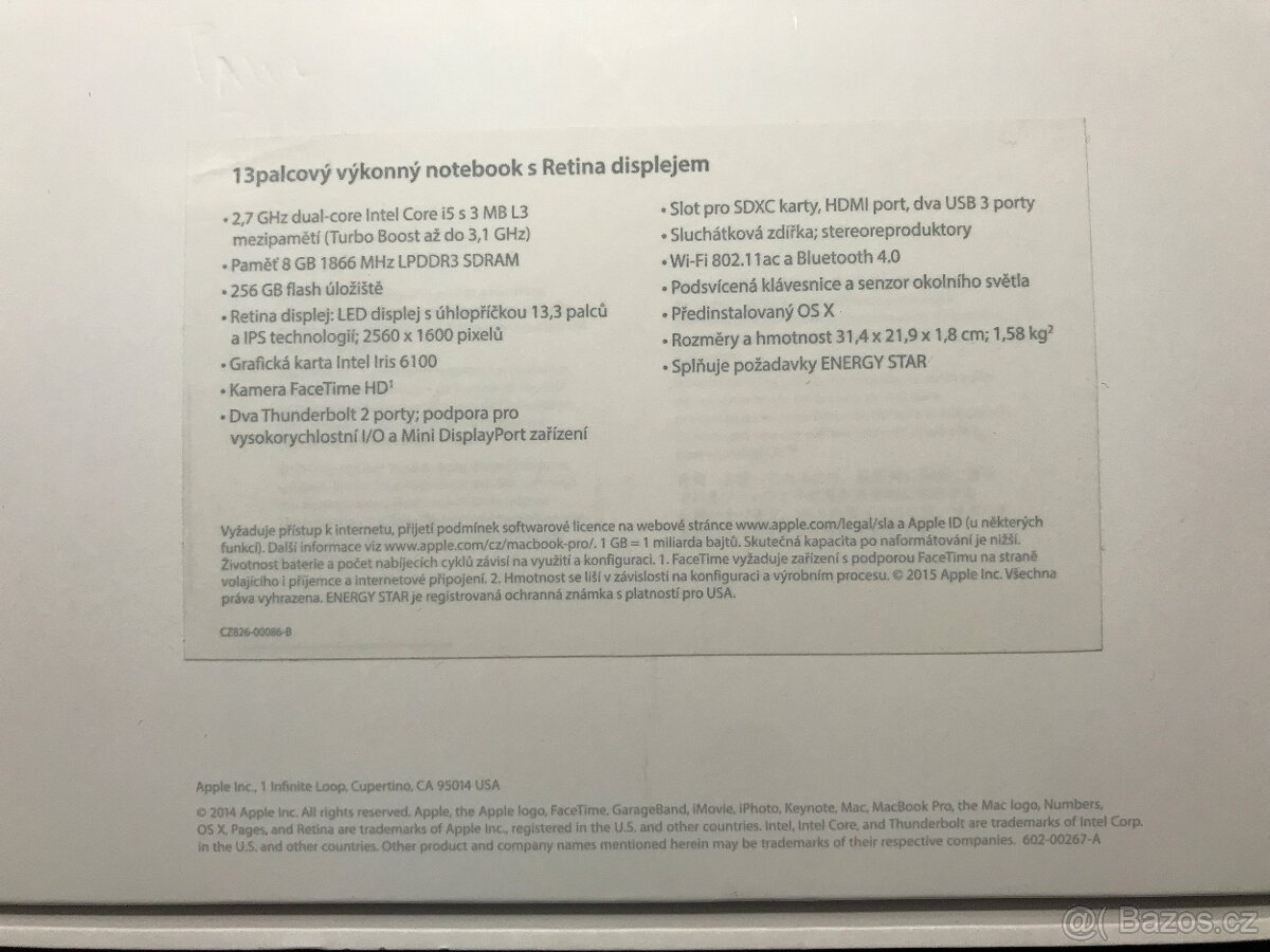 MacBook 13 256GB + pouzdro - 8