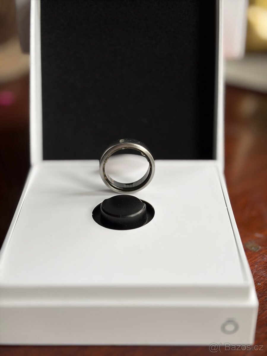 Prodám Oura Ring Gen3 Horizon Brushed Titanium vel. 13 - 8