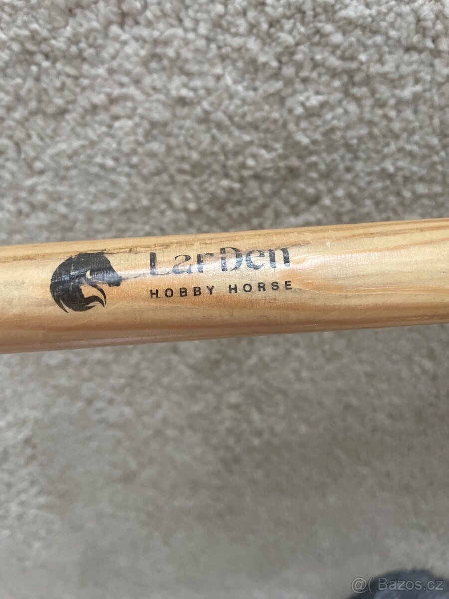 LARDEN - Černý Hobby Horse s příslušenstvím - 8