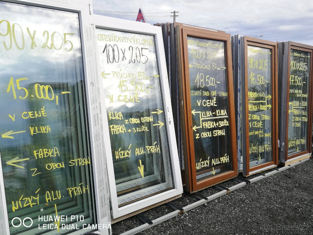 dvere prosklene 2 kridla - 8