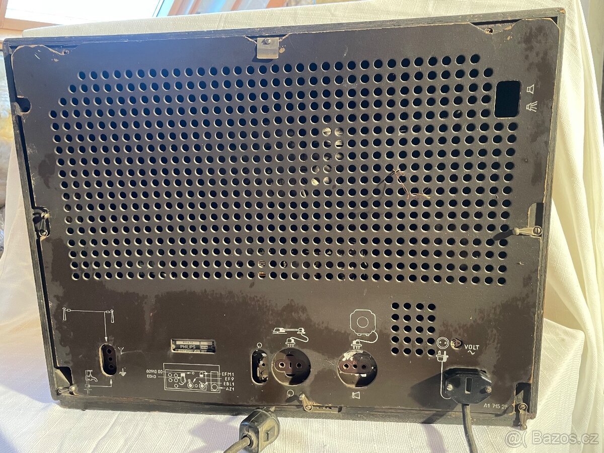 Lampové rádio Philips - 8