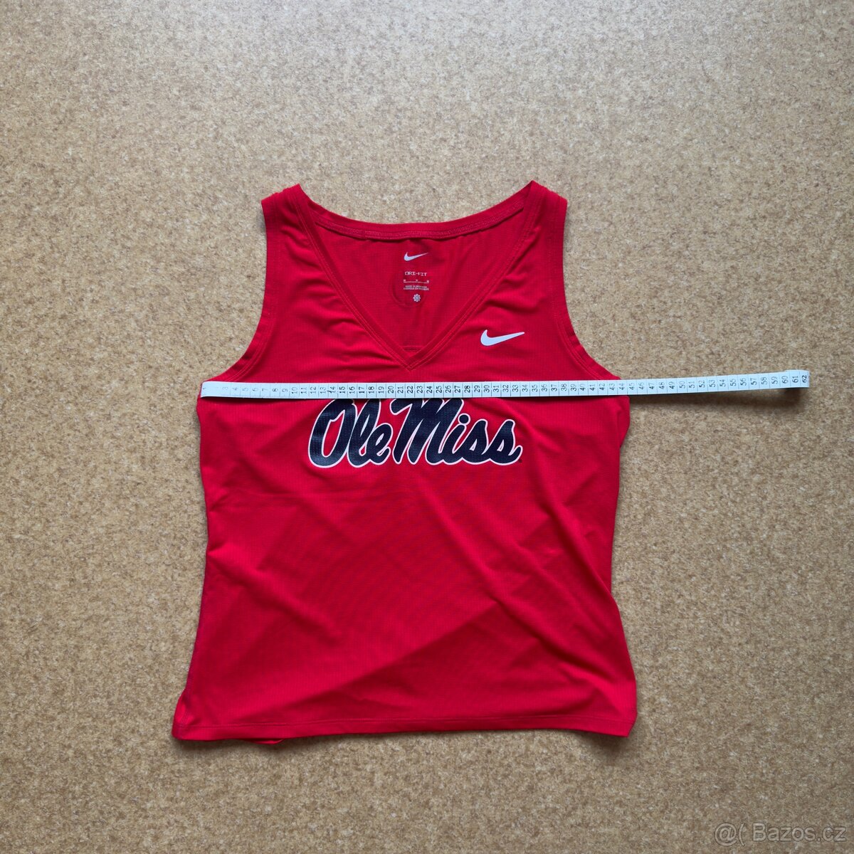 Nike červené tílko Ole Miss - 8