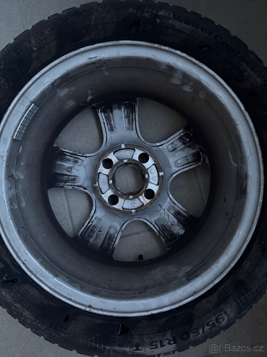 Kola Ford Borbet 195/50 R15 ET 52.5 - 8