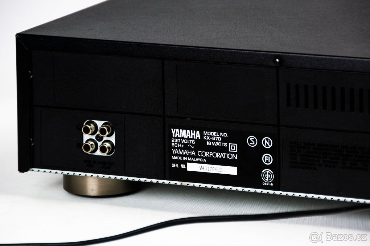 YAMAHA KX-670 / nejvyšší model, 3 hlavy, 3 motory - 8