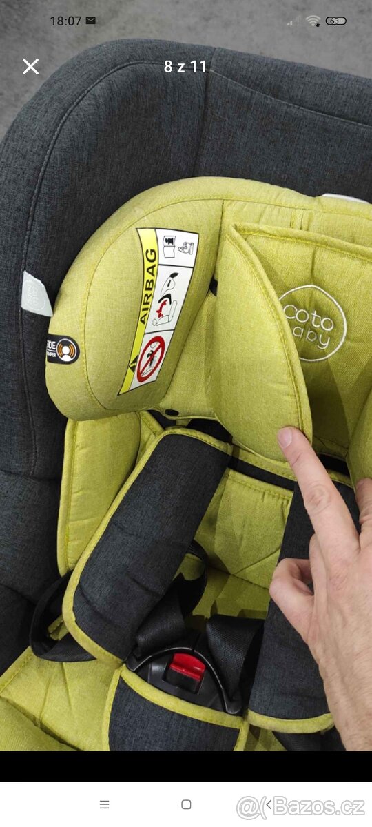 Autosedačka Coto solario - 8