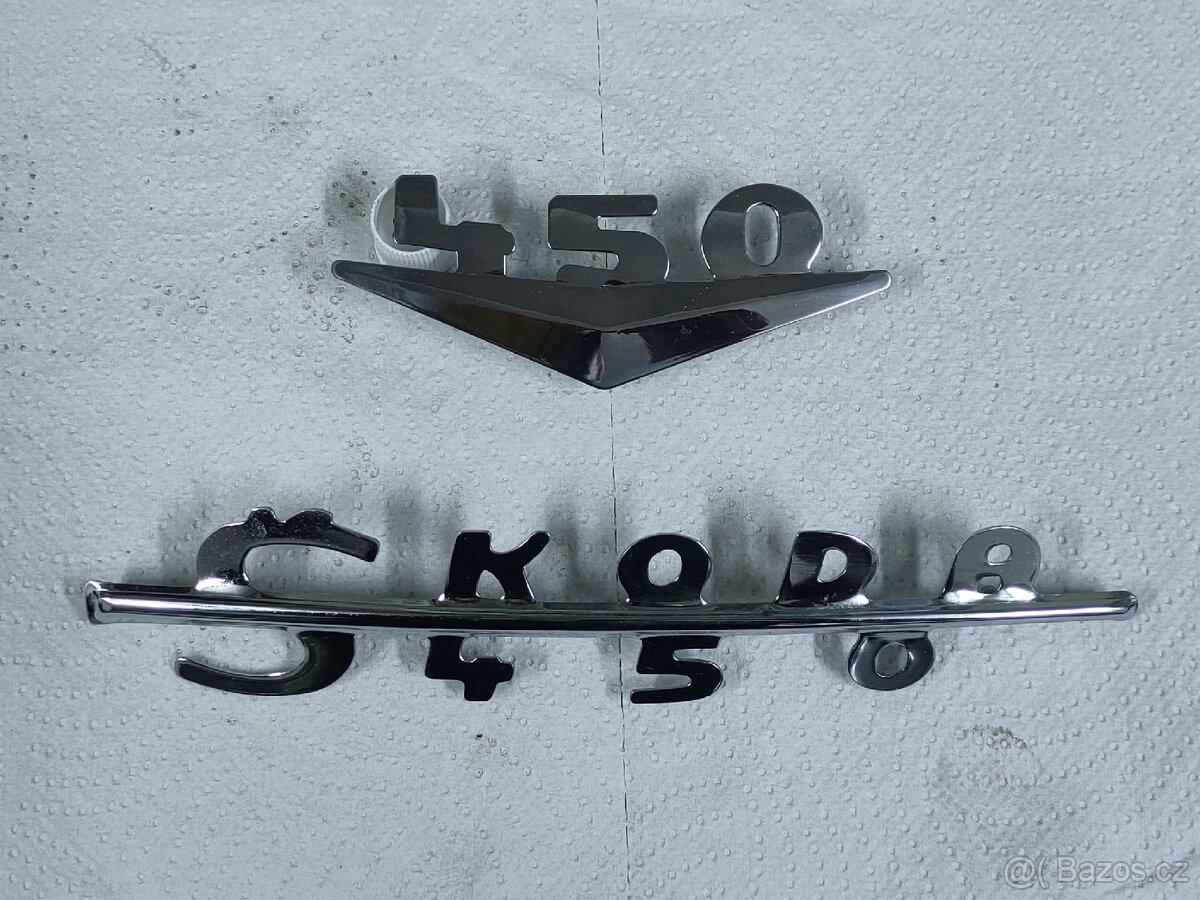 Nápisy Škoda 450 - 8