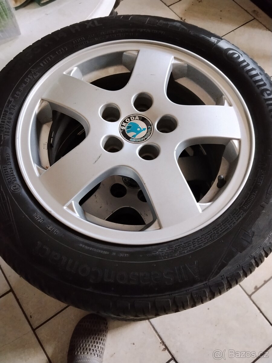 Fabia ALU kola rozteč 5x100 - 8