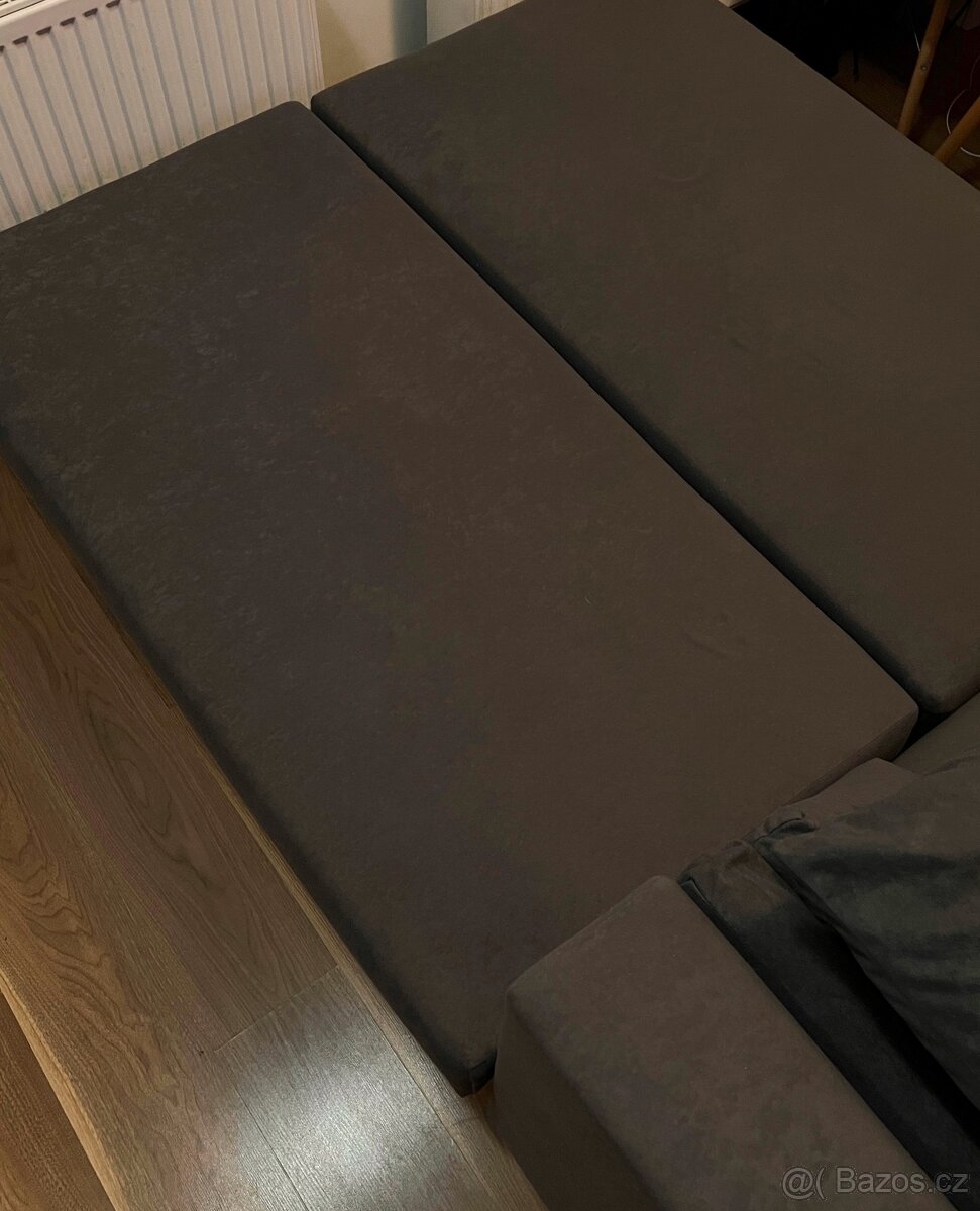 Rozkládací rohová pohovka - 8