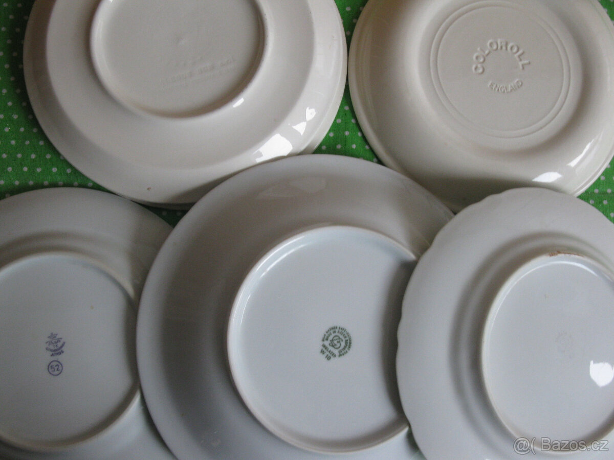 retro talíře různé i vánoční ryby,hrnky,sovy - 8