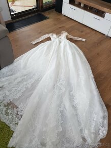 Svatební šaty XS Pronovias pc: 58.000 ,- - 8
