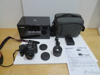Canon EOS R10 + RF-S 18-45 IS STM + RF 50mm - Záruka do 2027 - 8