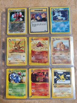 Vintage Pokémon karty - 8