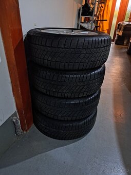 Alu kola 5x108 r 16 + zimní pneu 205/60/r16 Continental - 8