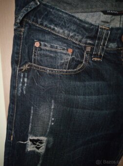 Luxusní italské džíny Seal Kay - 8