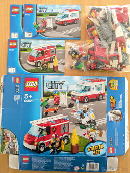 Různé LEGO sety, kompletní. City, StarWars - 8