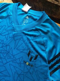 Adidas Messi / sportovní dres - modrý, velikost L - 8