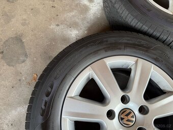 Originální alu kola Volkswagen Touareg 5x130 r17 Good Year - 8