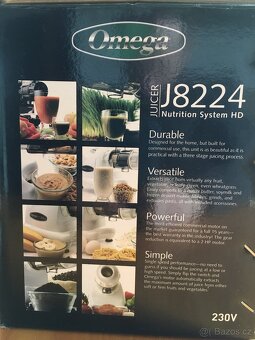 Odšťavňovač OMEGA – J8224 - 8