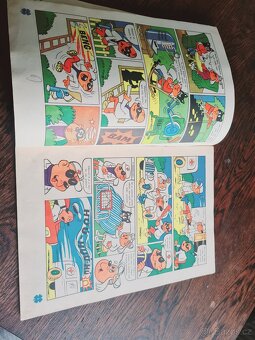 Čtyřlístek c.1 z roku 1969 PODEPSÁN NĚMEČEK - 8