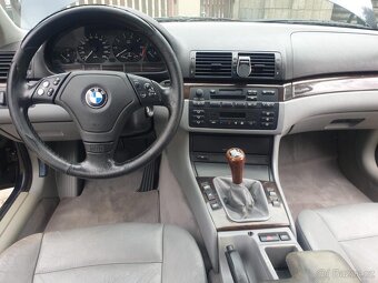 E46 sedan interiér - 8
