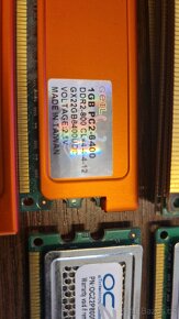 Paměti DDR2 a DDR3 RAM pro PC - 8