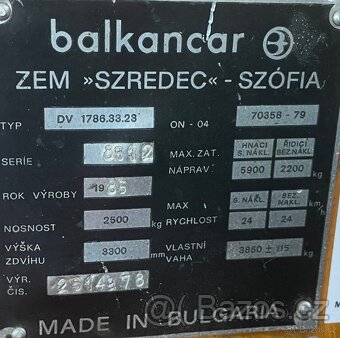 Balkancar dv 1786.33.23 - 8