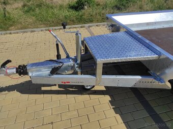 Temared Builder 3500/756kg, 395x180cm, 3x 1350kg, rampa - 8