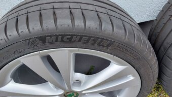 Alu kola 5x112 r18 Neptune originál Škoda Octavia II - 8