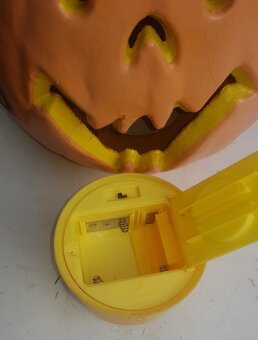 Dýně plast 40 cm, Halloween, dekorace - 8